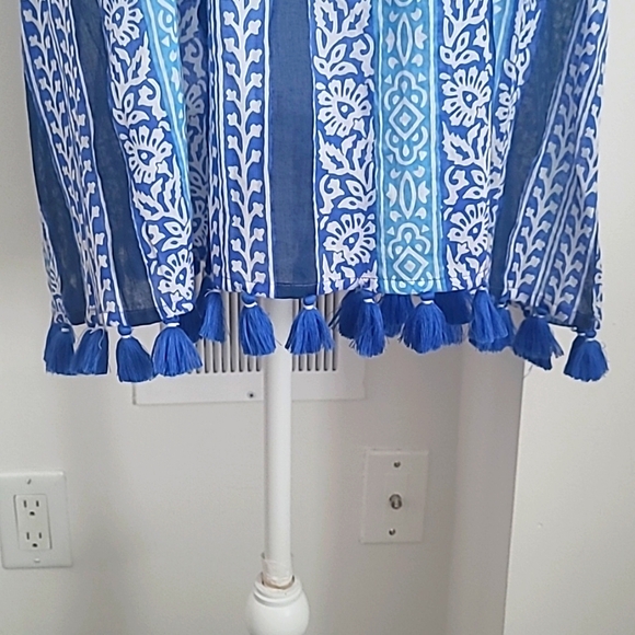 Roller Rabbit Blue And White Tunic Size XXS - Picture 3 of 7